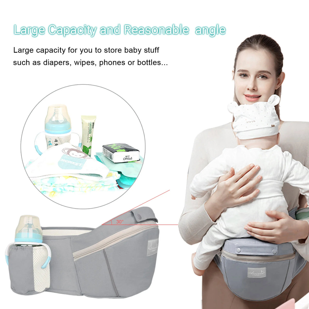 Kangaroo Baby Carrier Backpack