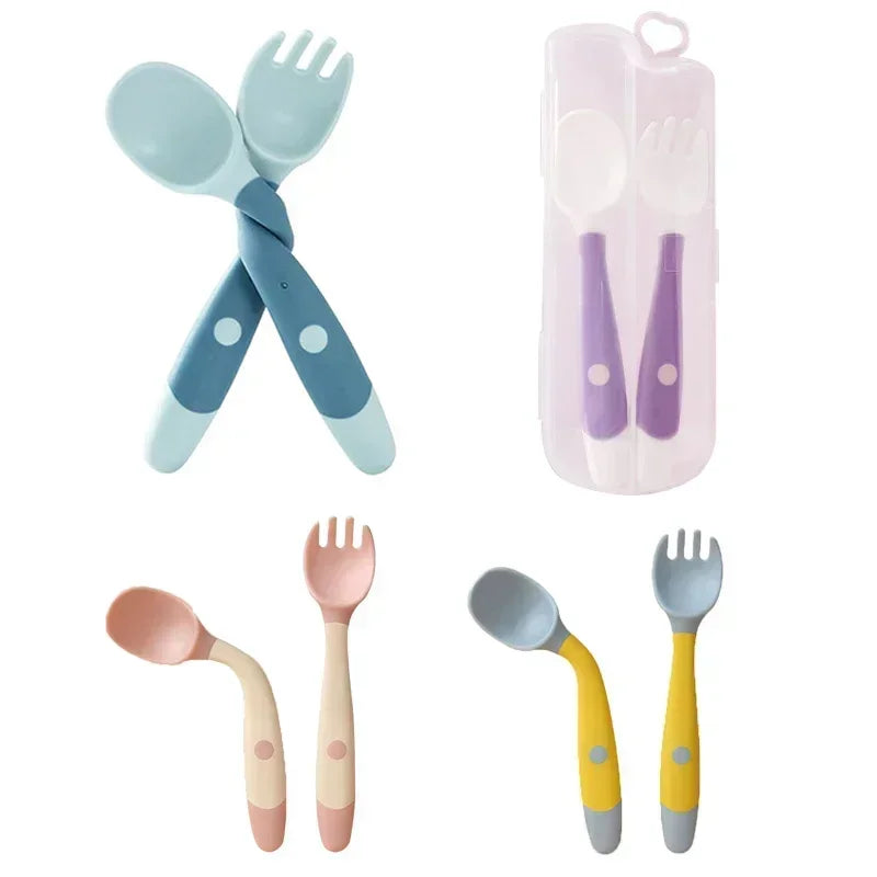 Baby Bendable Spoon & Fork