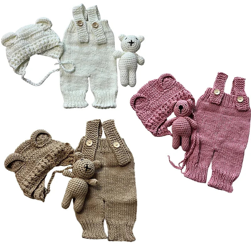 Newborn Bear Photography Set