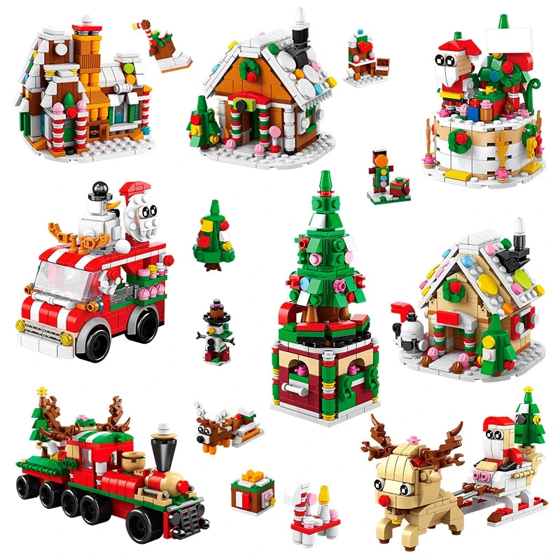 Christmas Building Blocks Set