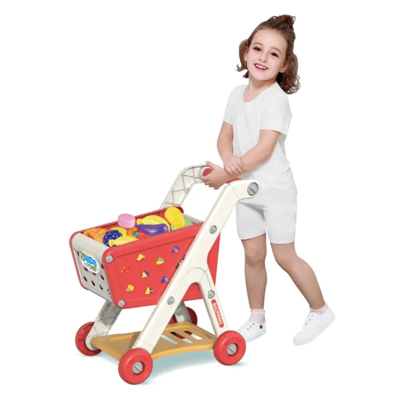 Kids Play Shopping Trolley