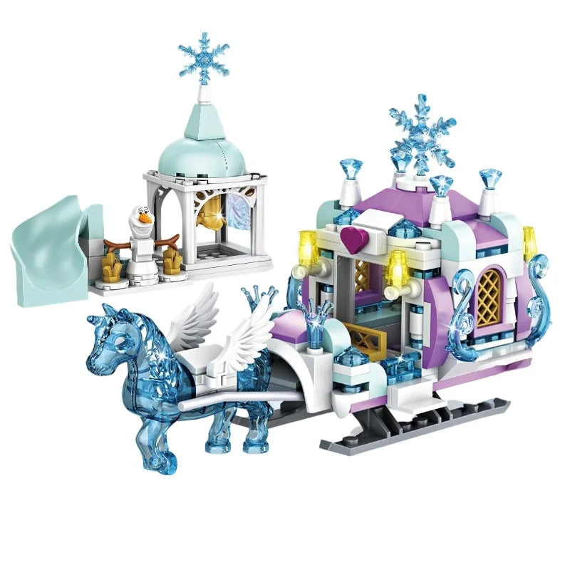 Frozen Ice Princess Castle Building Set