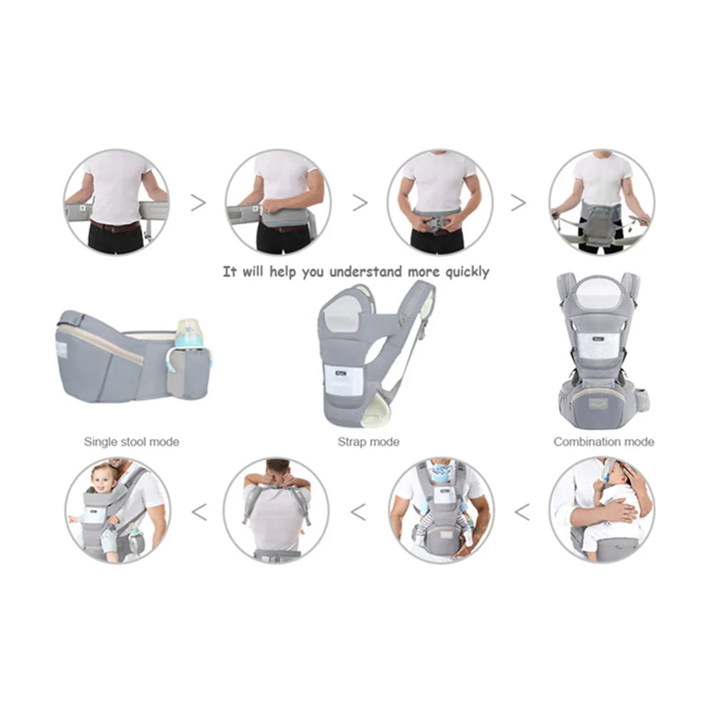 Kangaroo Baby Carrier Backpack