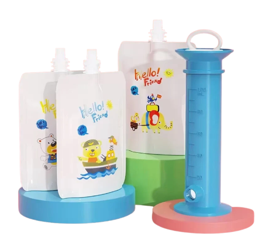 Reusable Squeeze & Fill Baby Pouch Maker System