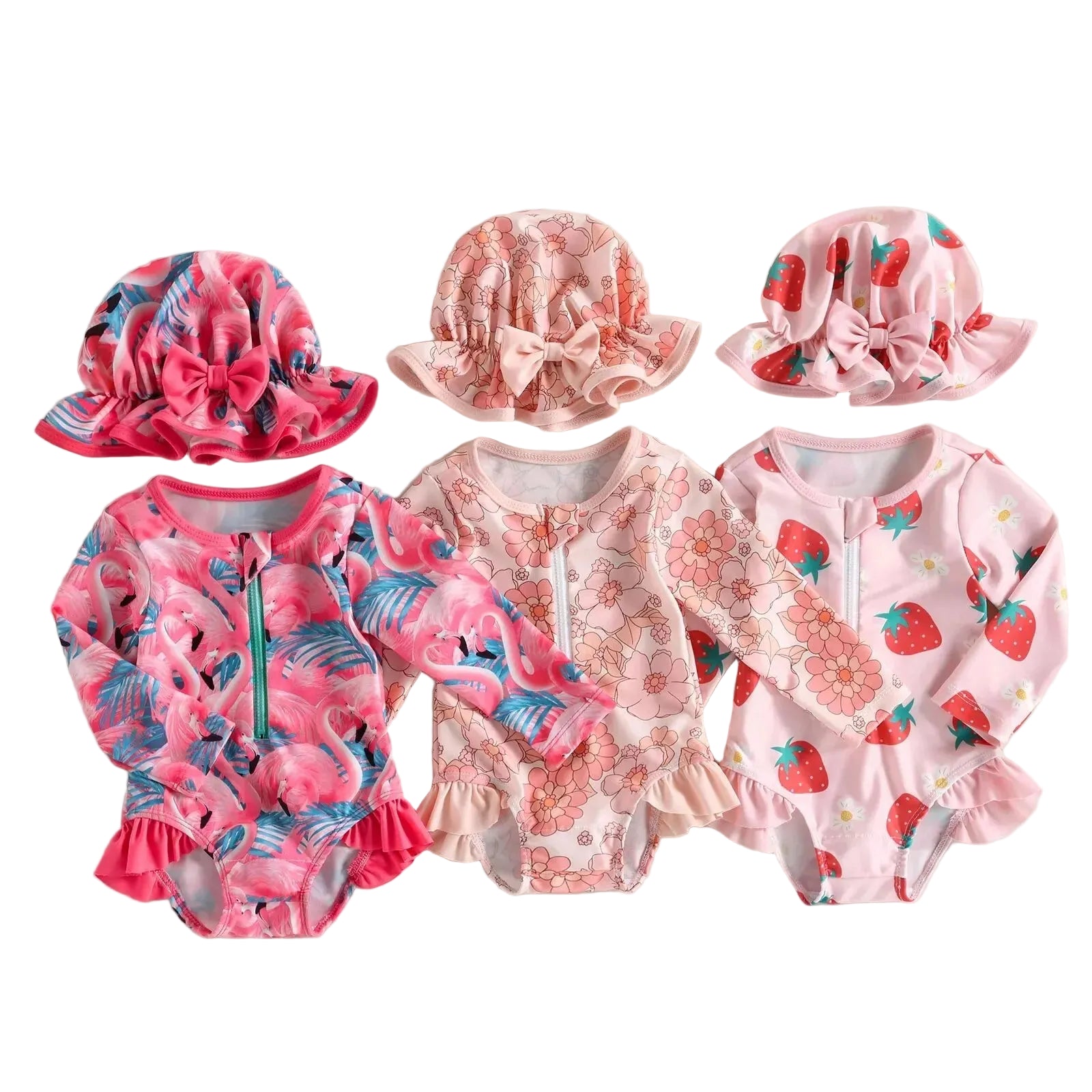 Baby Girl Summer Swim Set