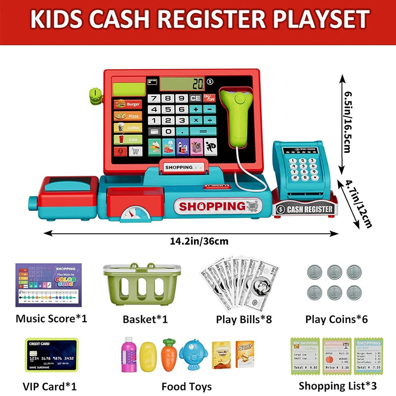 Shopping Cash Register Playset