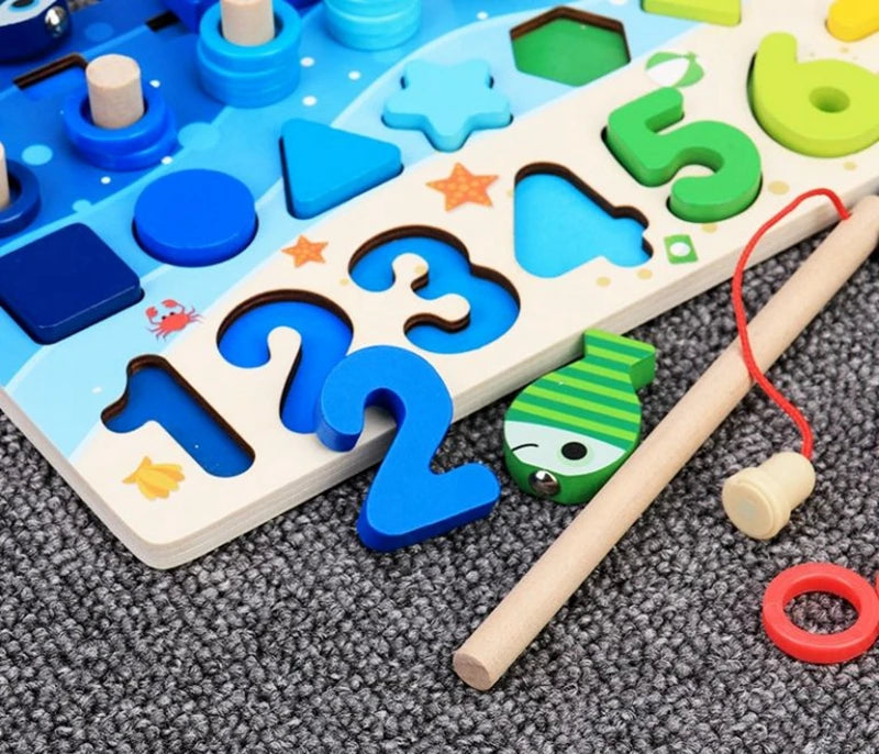 Montessori Wooden Educational Toy Set