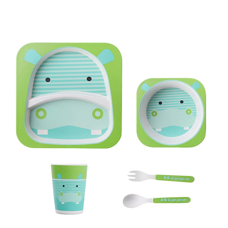 Bamboo Fiber Tableware Set