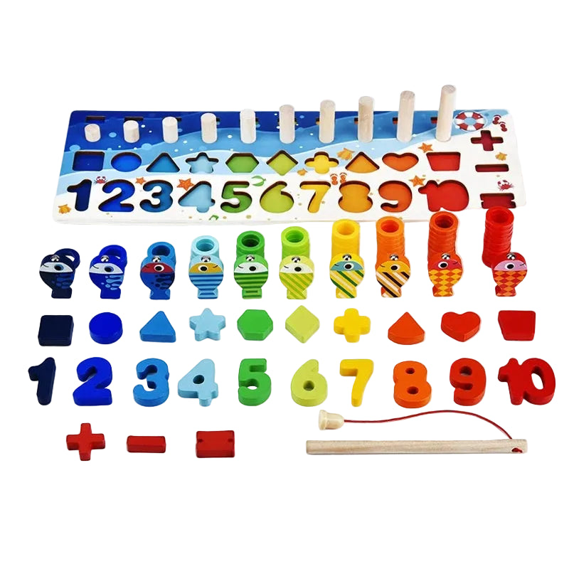 Montessori Wooden Educational Toy Set