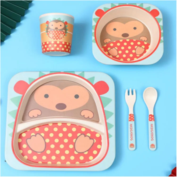 Bamboo Fiber Tableware Set
