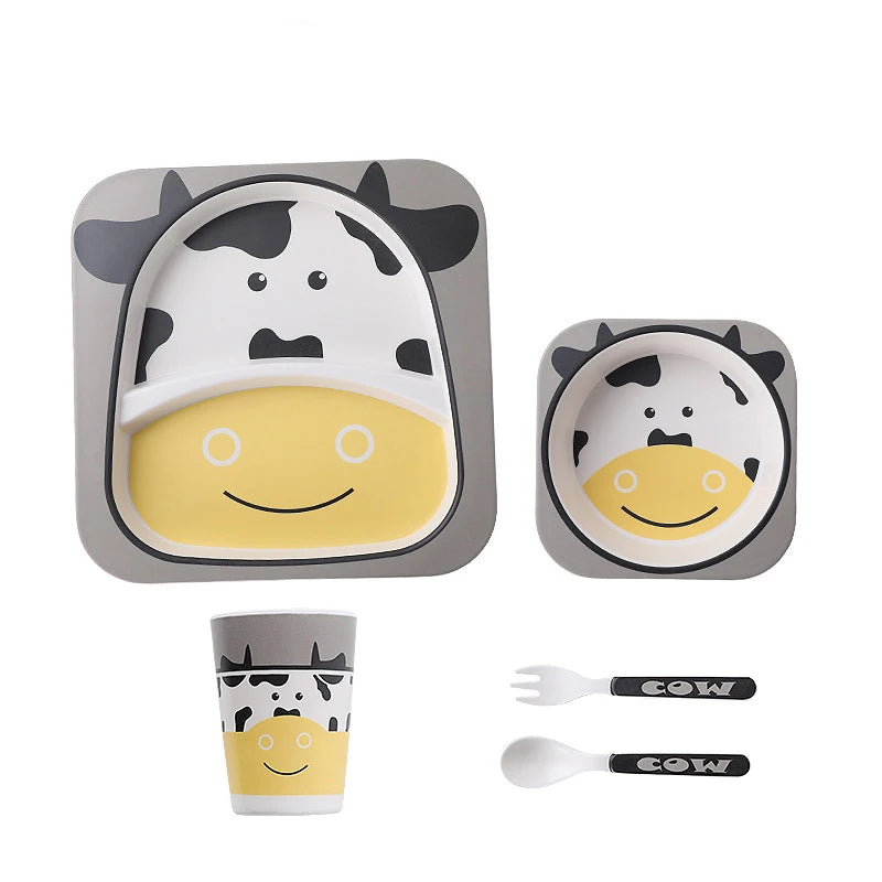 Bamboo Fiber Tableware Set