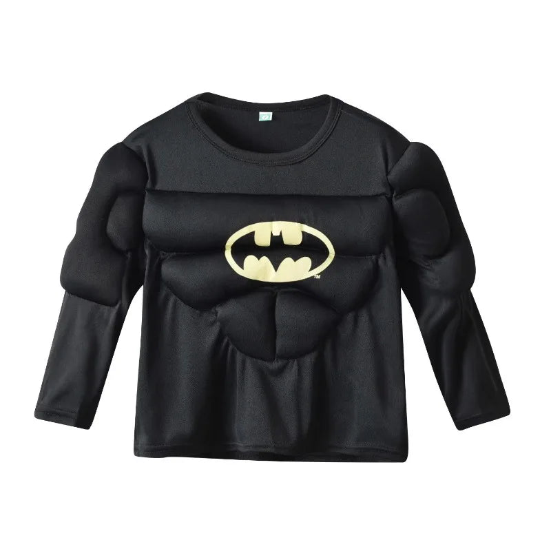 Superhero Costume Set – Captain America, Spiderman, Batman & Superman