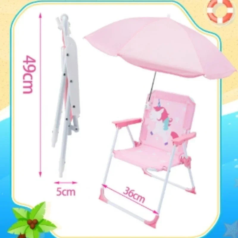 Kids Sunshade Beach Chair