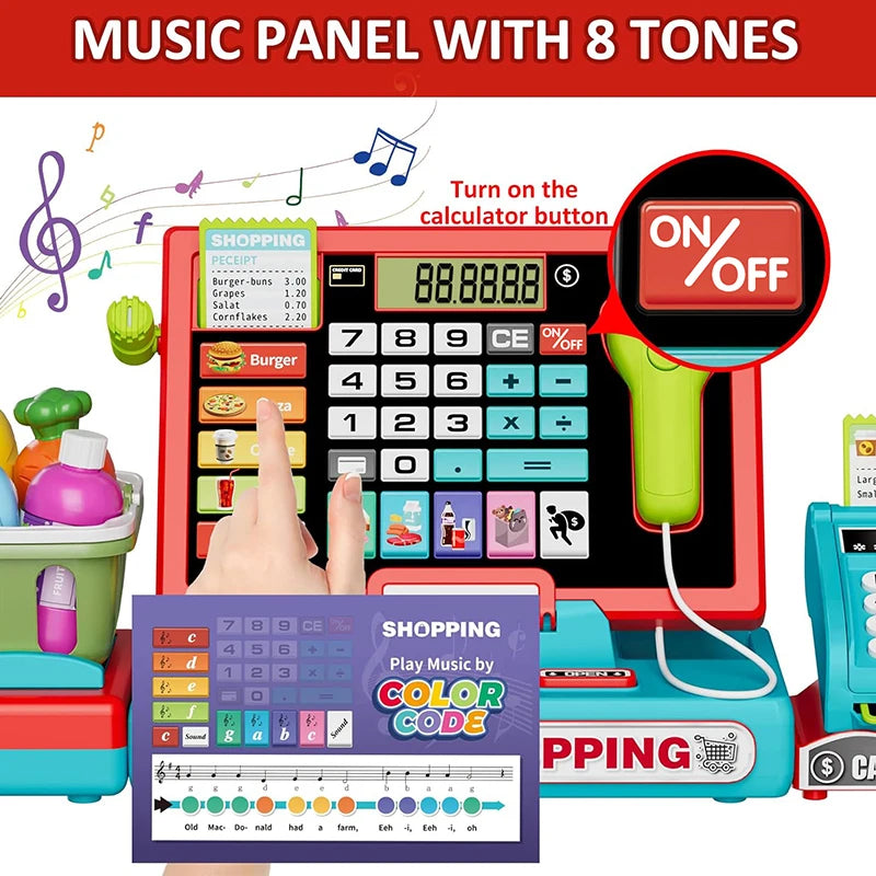 Shopping Cash Register Playset