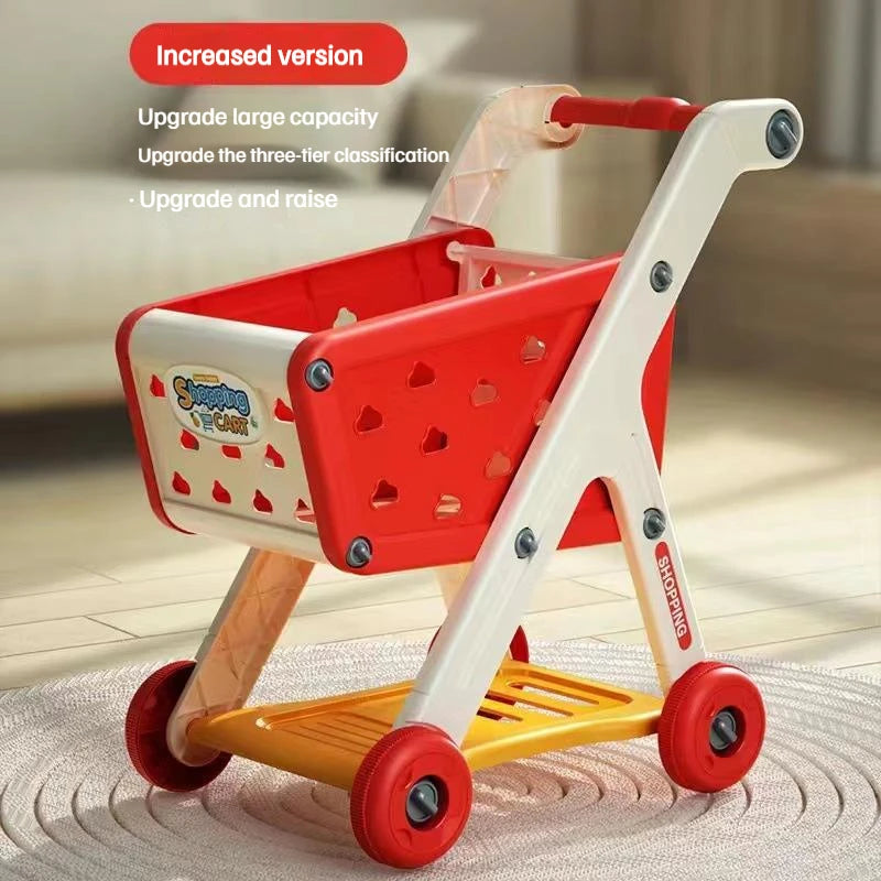 Kids Play Shopping Trolley