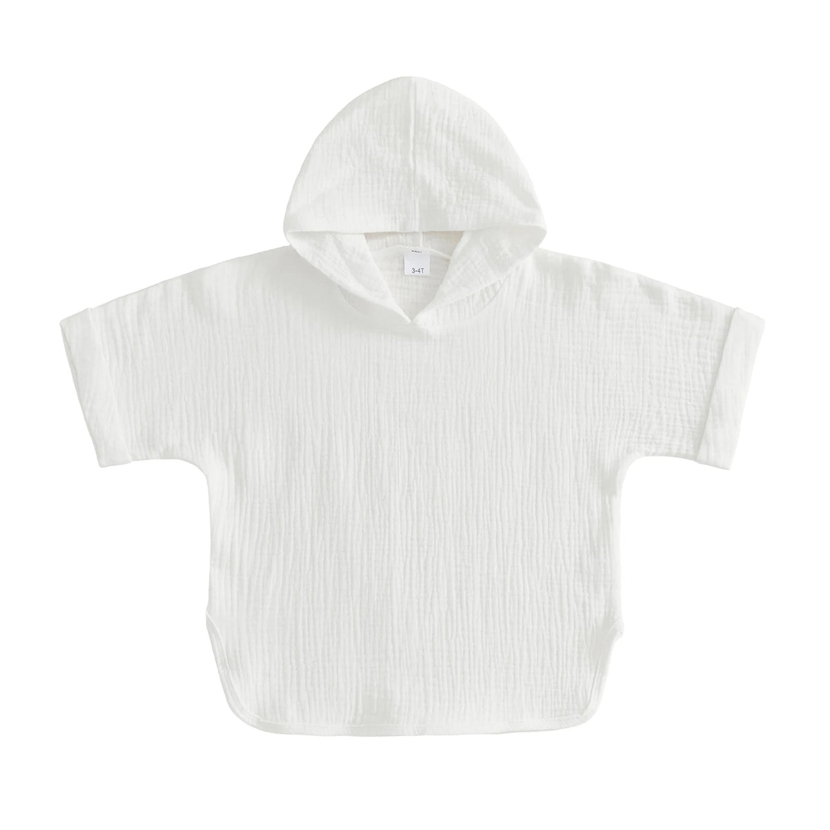 Kids Hooded Beach Towel Poncho