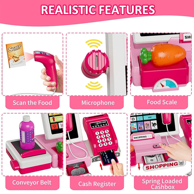 Shopping Cash Register Playset