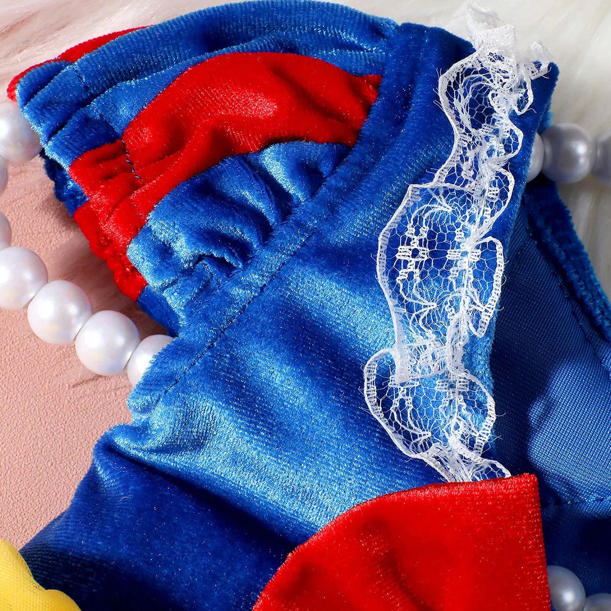 Newborn Tulle Princess Dress & Bow Headband – Baby Girl Photoshoot Outfit