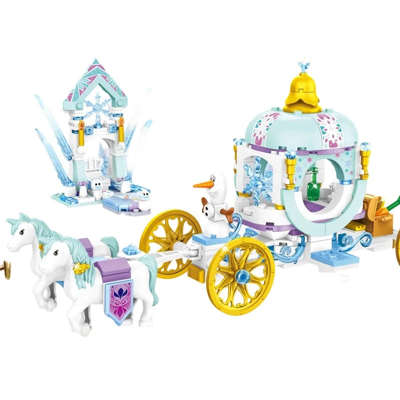 Frozen Ice Princess Castle Building Set