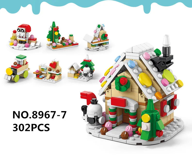 Christmas Building Blocks Set
