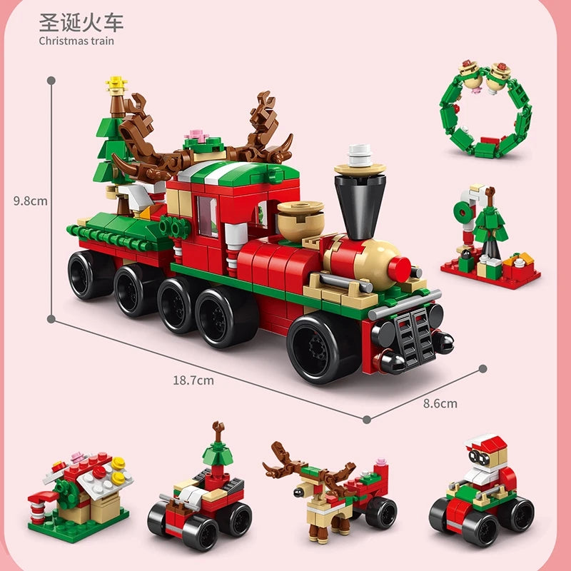 Christmas Building Blocks Set