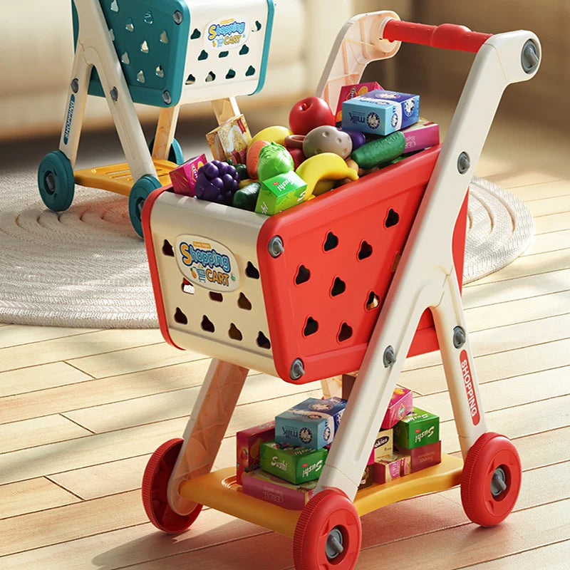 Kids Play Shopping Trolley