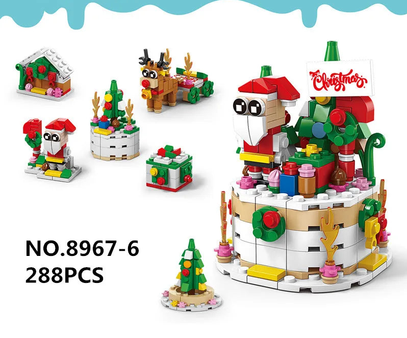 Christmas Building Blocks Set