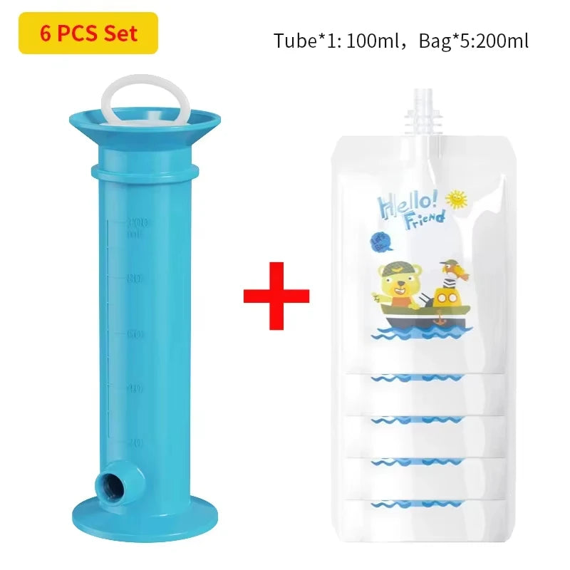 Reusable Squeeze & Fill Baby Pouch Maker System