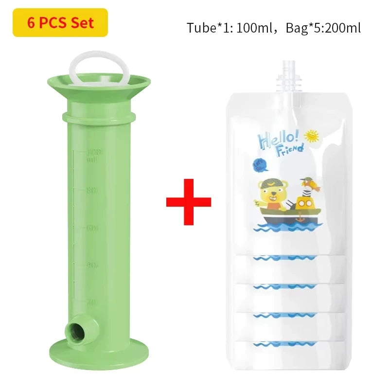 Reusable Squeeze & Fill Baby Pouch Maker System