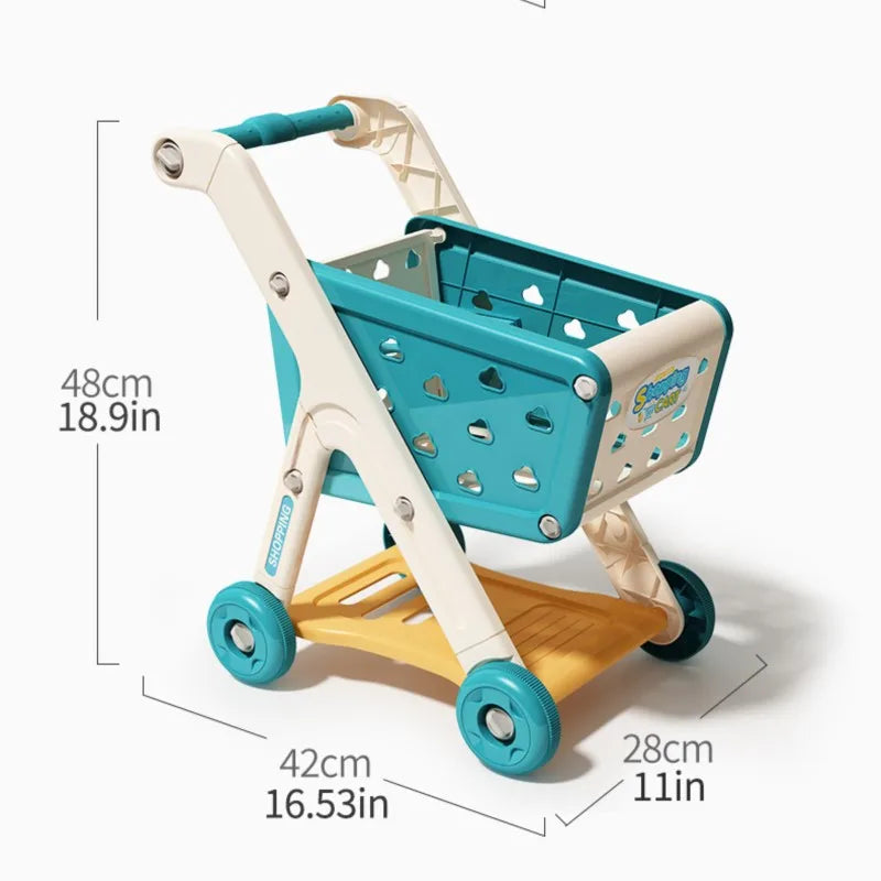 Kids Play Shopping Trolley