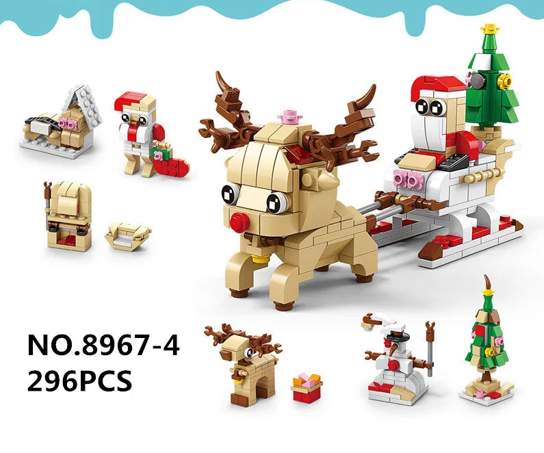 Christmas Building Blocks Set