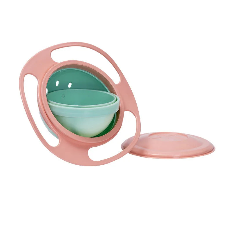 360 Rotating Spill-Proof Gyro Bowl