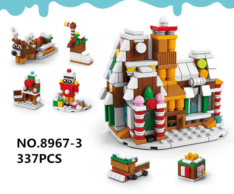 Christmas Building Blocks Set