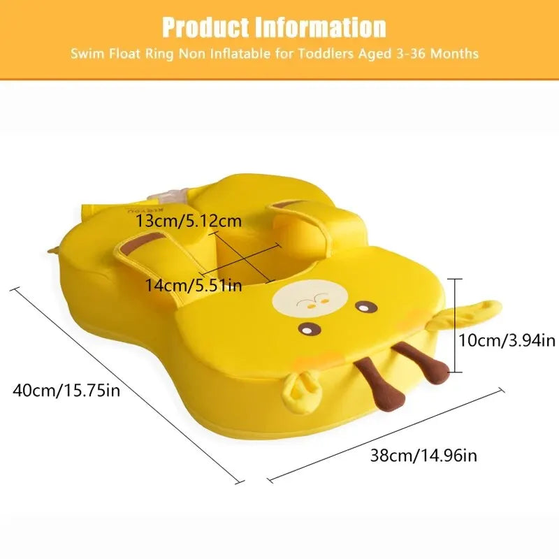 Kids Swimming Pool Float Ring – 6–36 Months