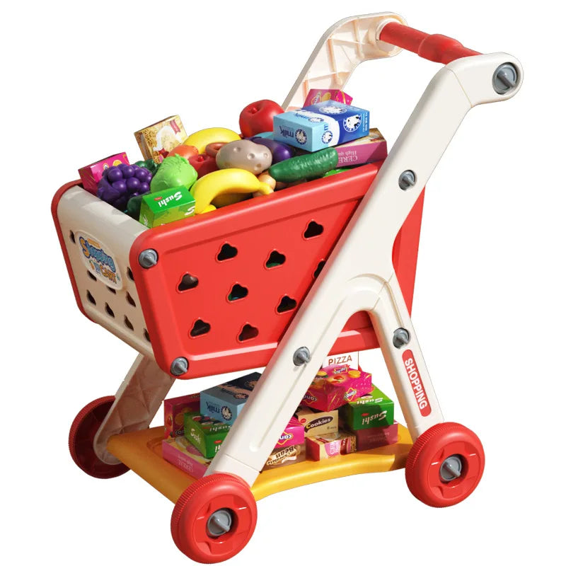 Kids Play Shopping Trolley