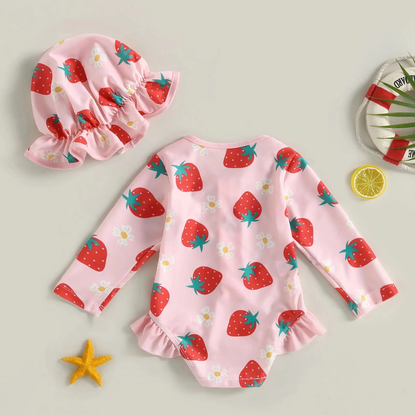 Baby Girl Summer Swim Set
