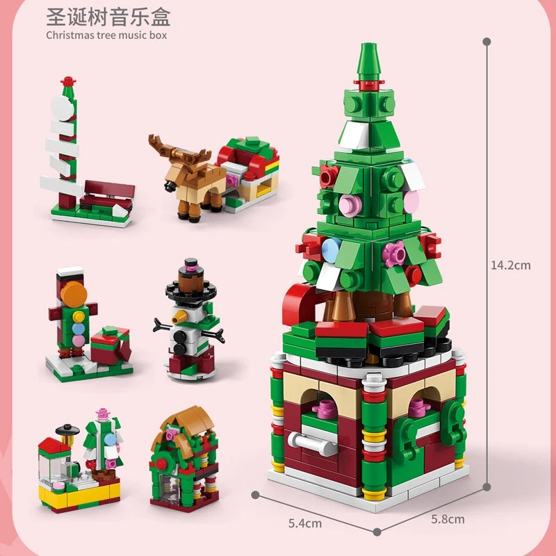 Christmas Building Blocks Set