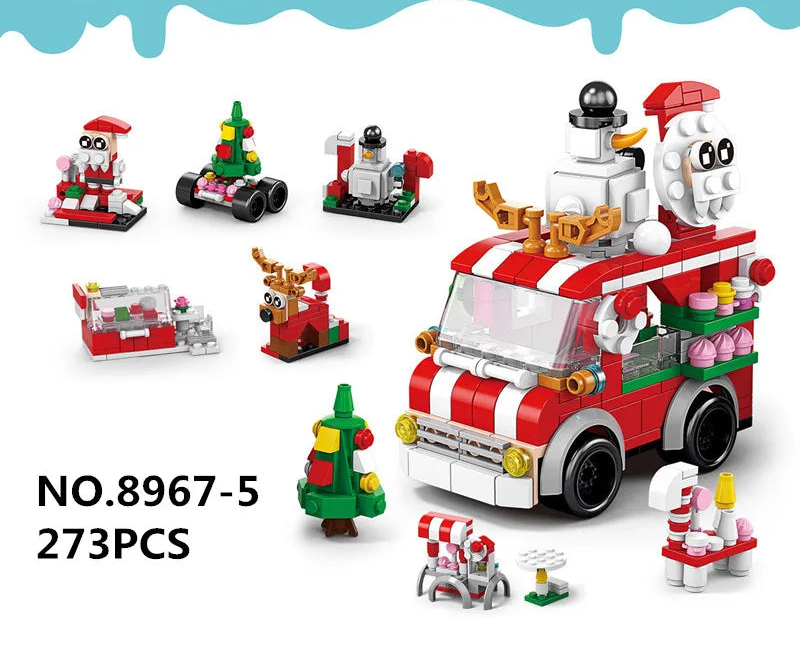 Christmas Building Blocks Set