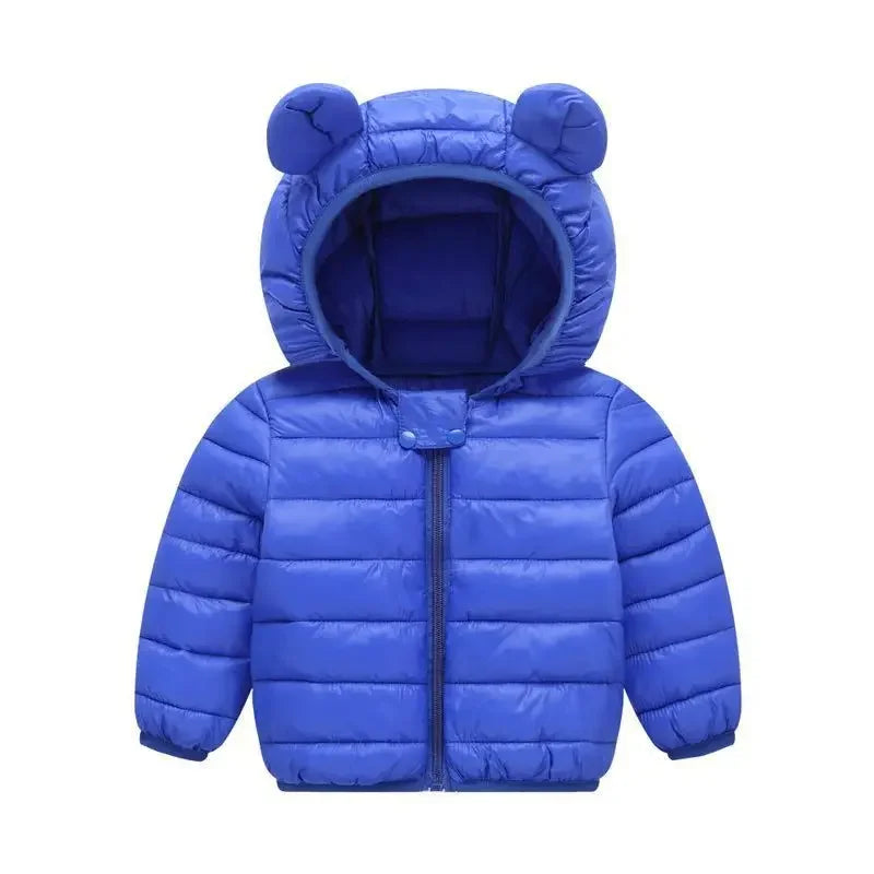 Kids Waterproof Windproof Jacket – Lightweight Hooded Coat (18M–4Y)